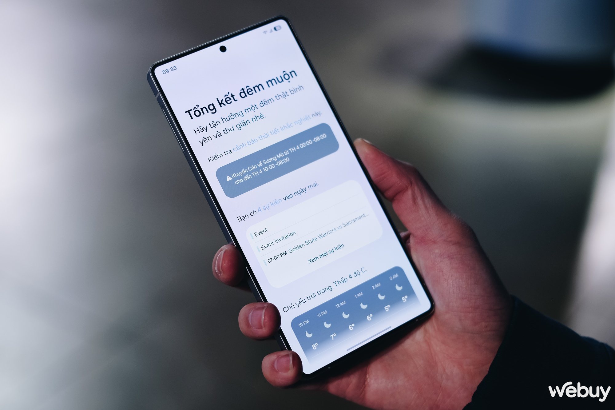 Giao diện tiếng Việt trên Galaxy S25 Ultra