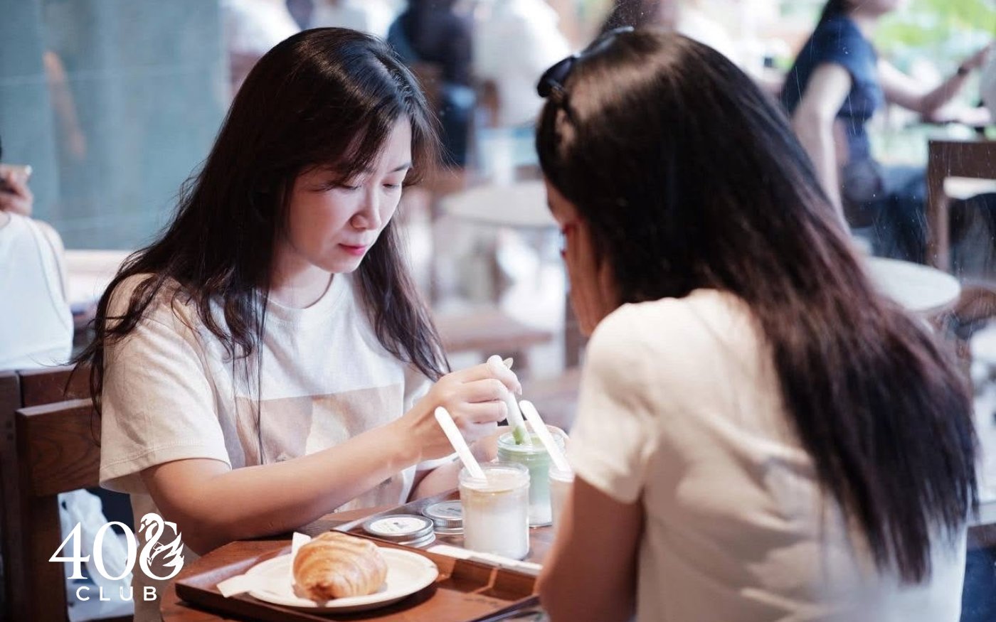 Góc chụp ảnh đẹp tại quán