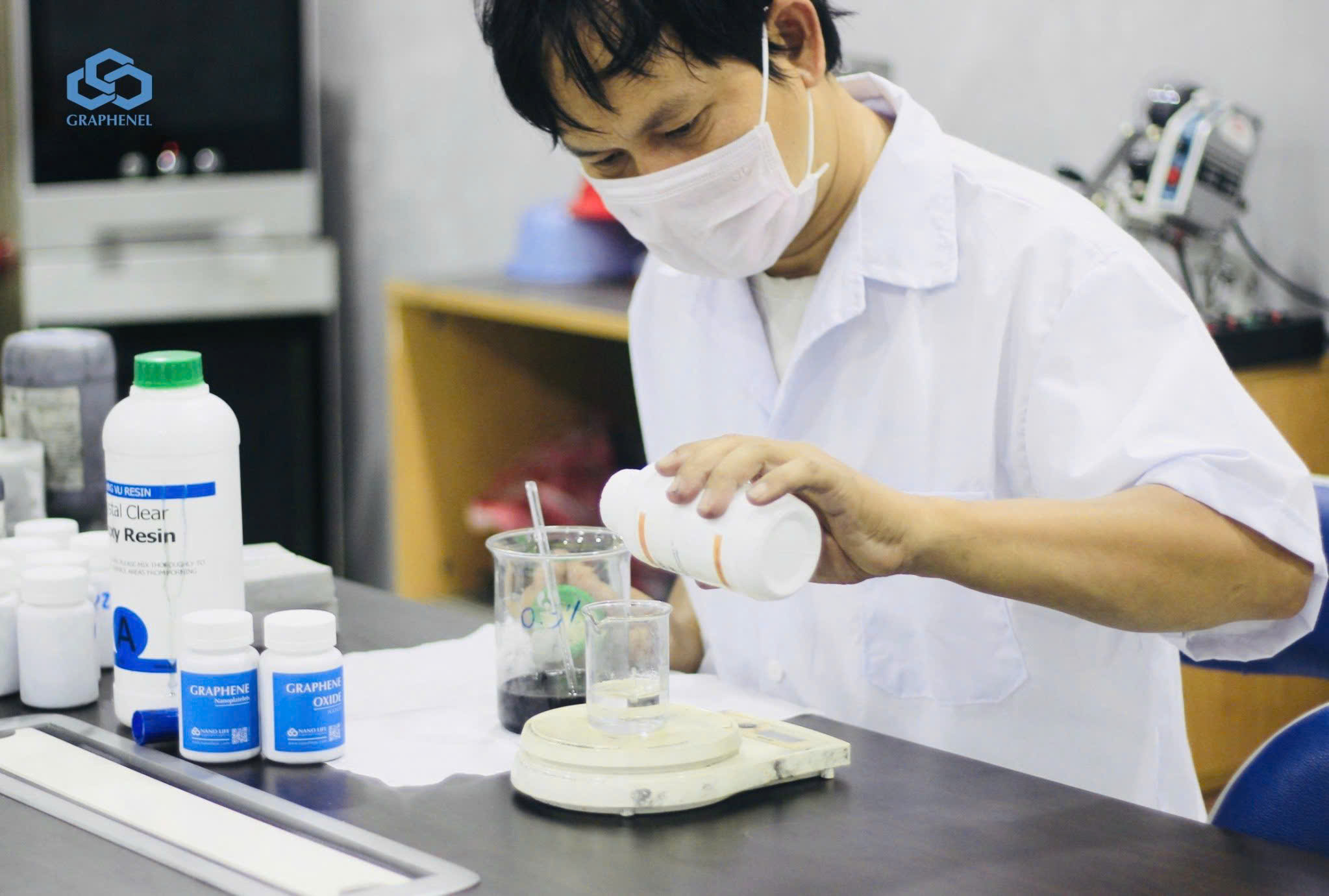 Hình ảnh liên quan đến quá trình gọi vốn và tham gia Vietnam Startup Wheel của dự án Graphene