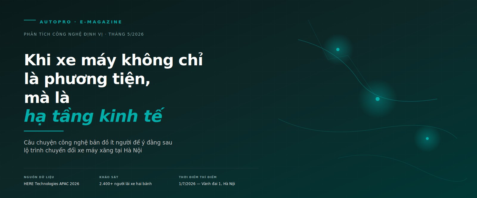 Khi xe m&aacute;y kh&ocirc;ng chỉ l&agrave; phương tiện m&agrave; l&agrave; hạ tầng kinh tế