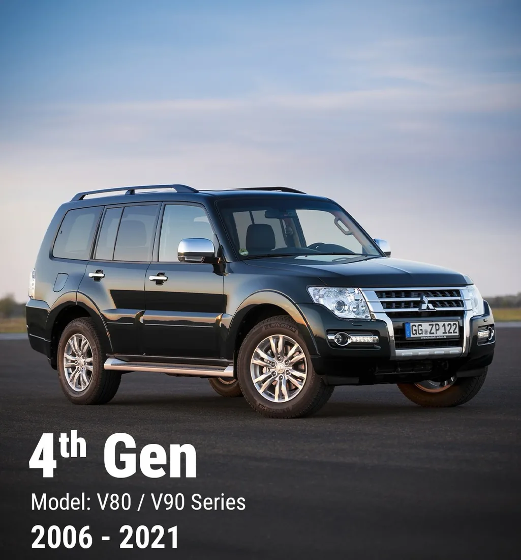 Mitsubishi Pajero thế hệ thứ tư
