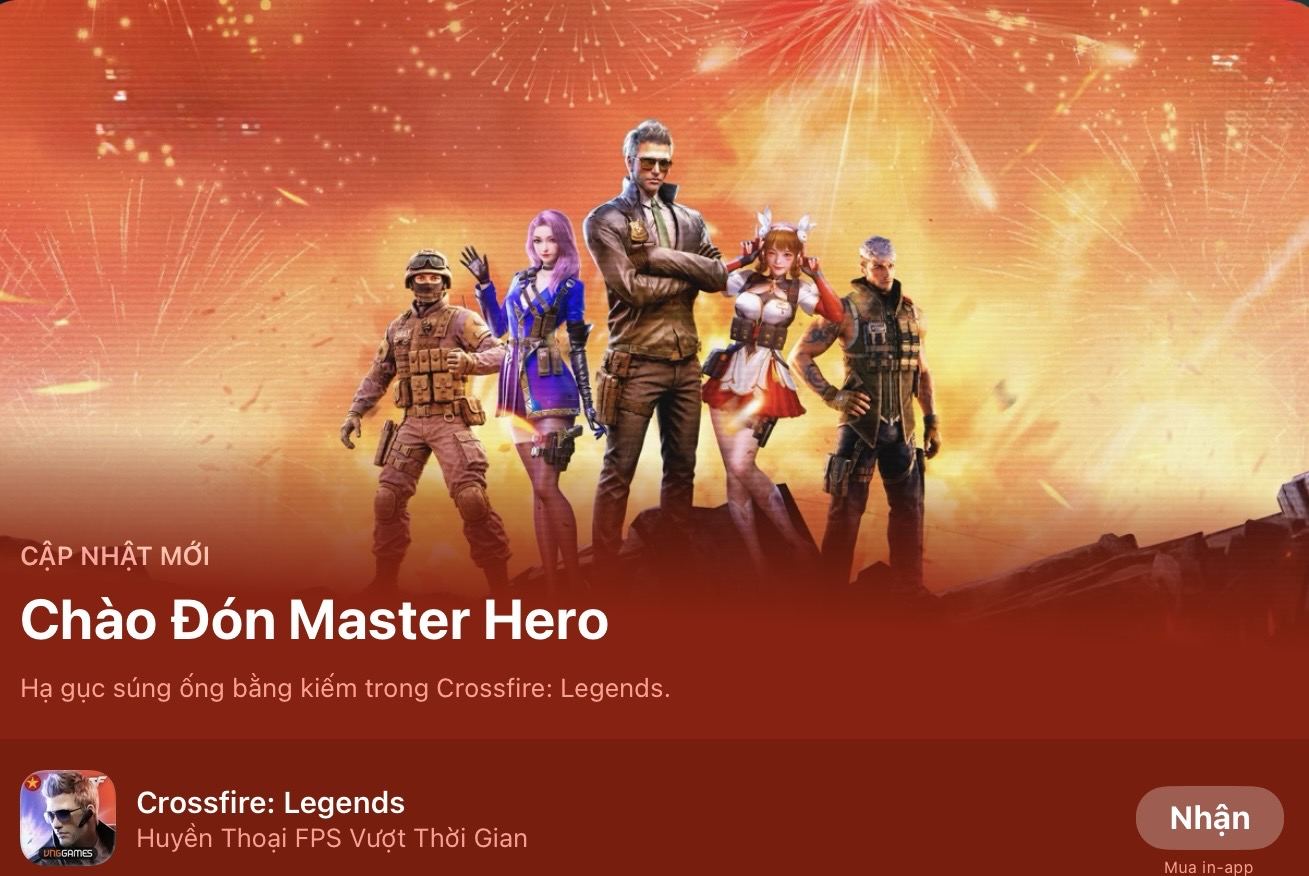 Crossfire: Legends tren App Store