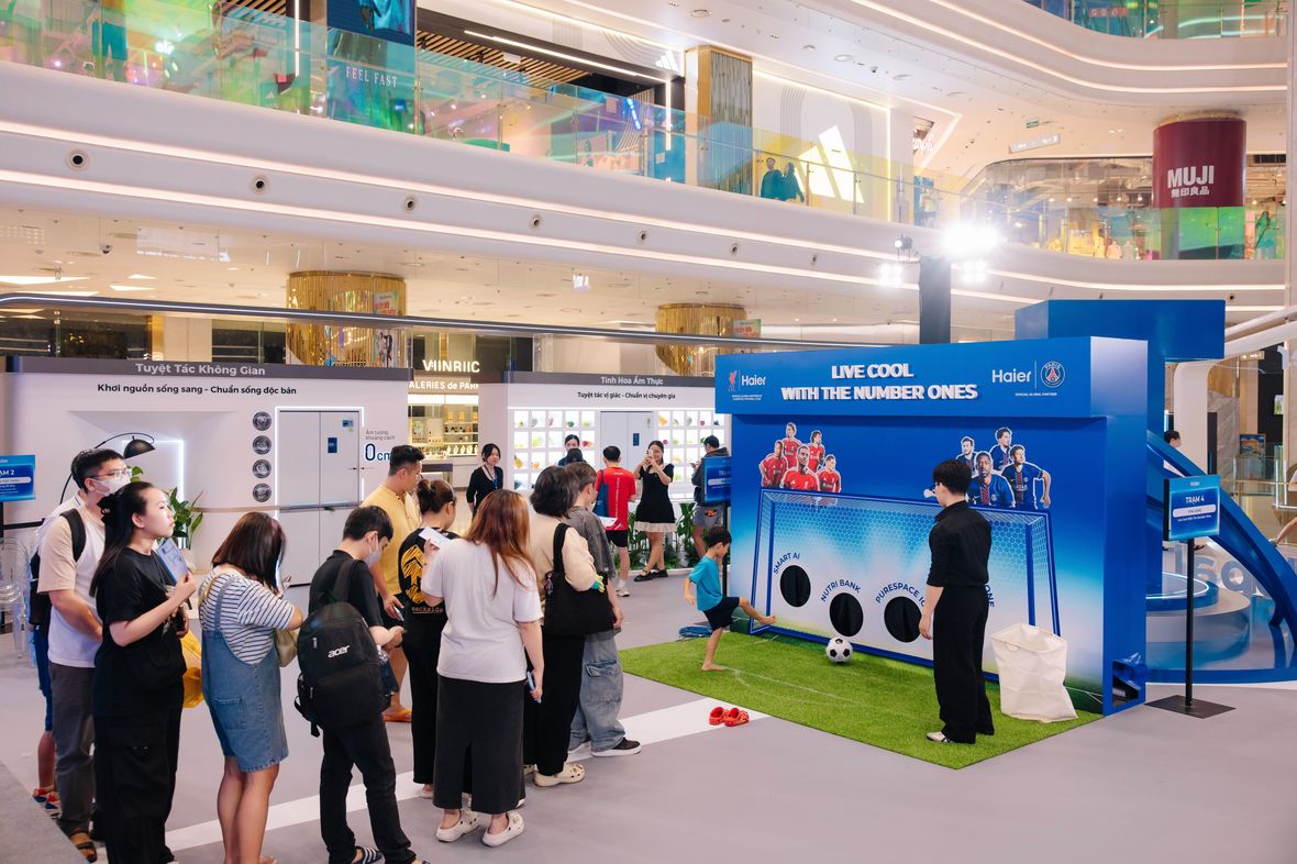 Kh&ocirc;ng gian trải nghiệm Horizon Collection tại sự kiện ra mắt